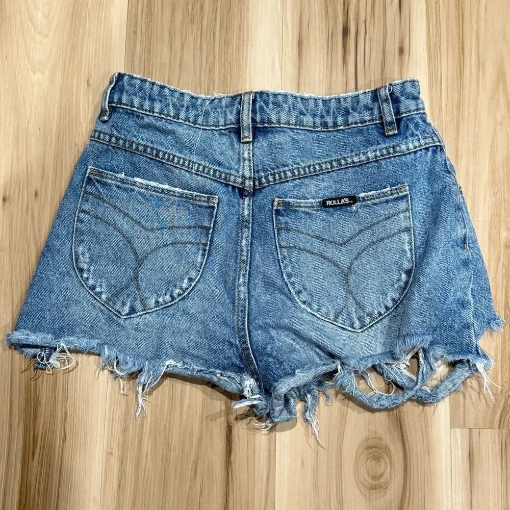 Rollas Duster High Rise Cutoff Jean Shorts Women’s 28